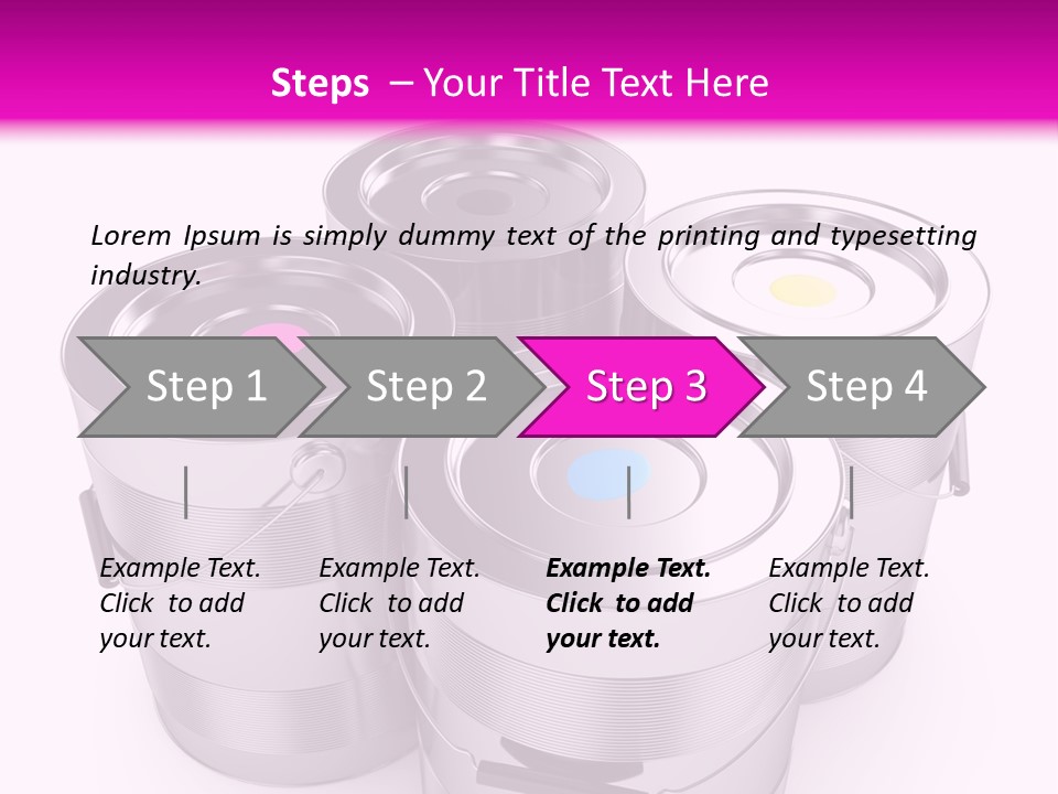 Wet Colorful Concept PowerPoint Template