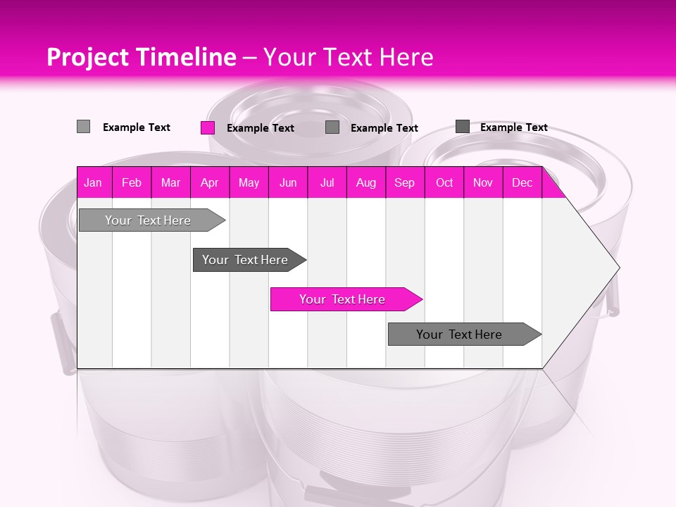 Wet Colorful Concept PowerPoint Template