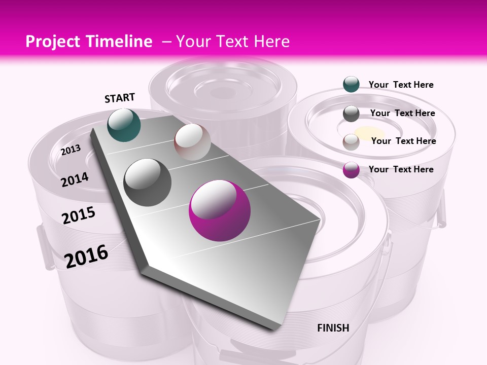 Wet Colorful Concept PowerPoint Template