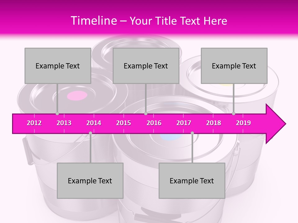 Wet Colorful Concept PowerPoint Template