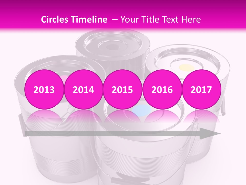 Wet Colorful Concept PowerPoint Template