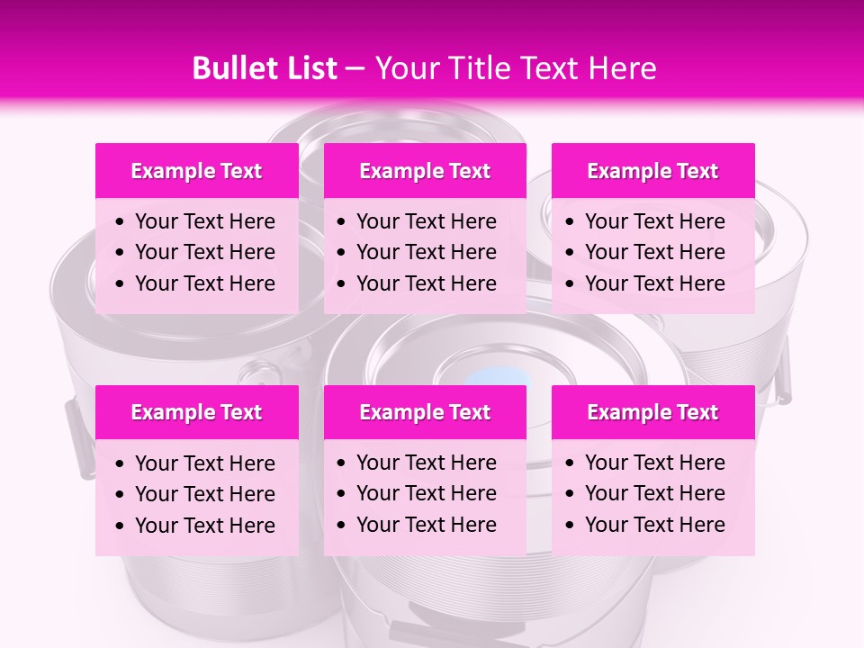 Wet Colorful Concept PowerPoint Template