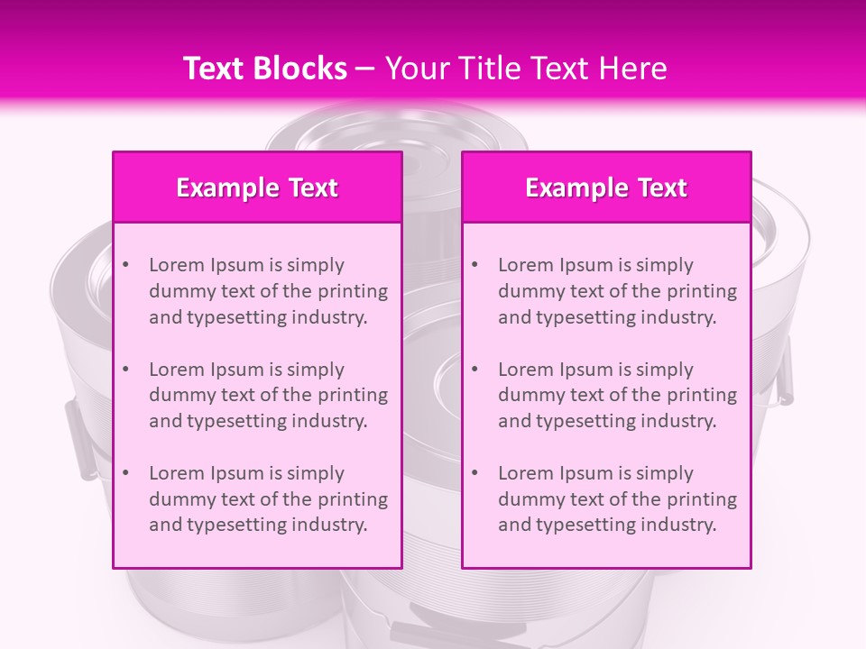 Wet Colorful Concept PowerPoint Template