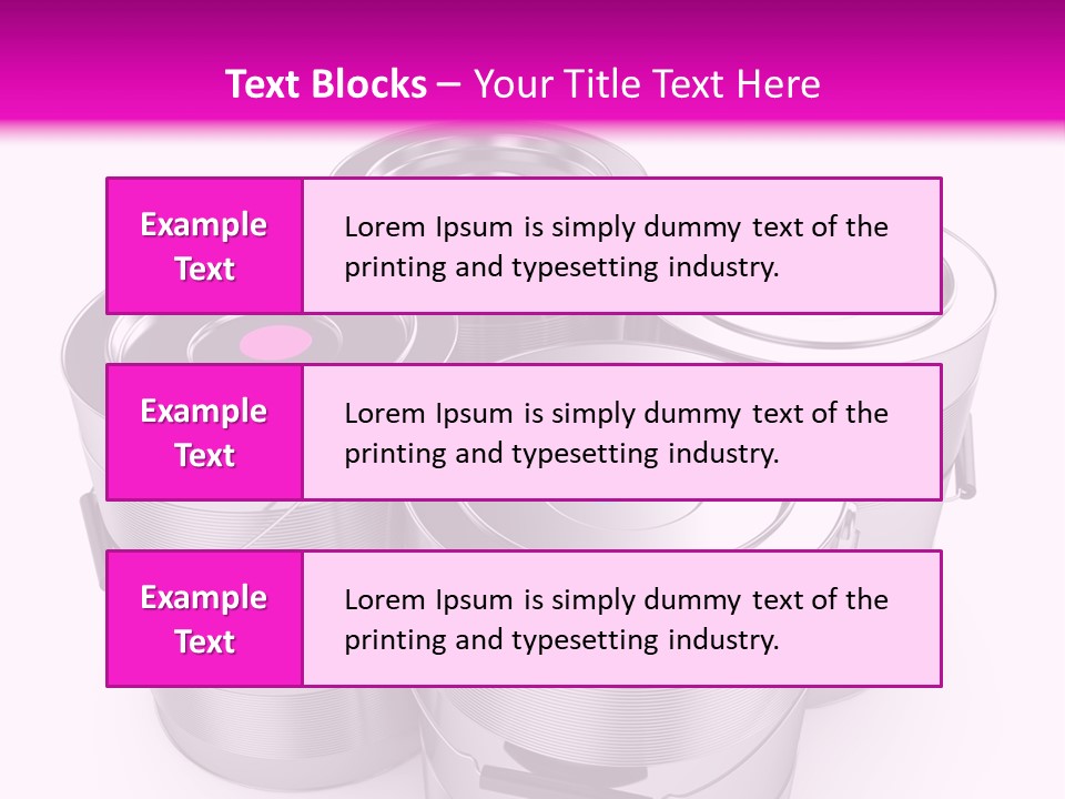 Wet Colorful Concept PowerPoint Template