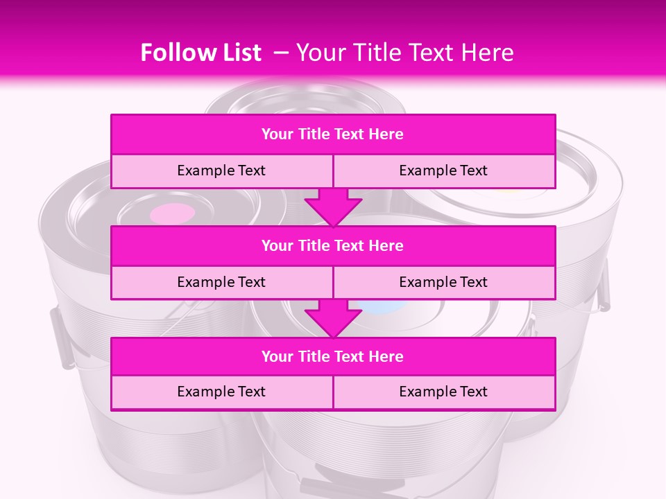 Wet Colorful Concept PowerPoint Template