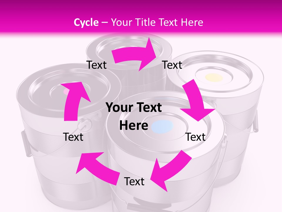 Wet Colorful Concept PowerPoint Template