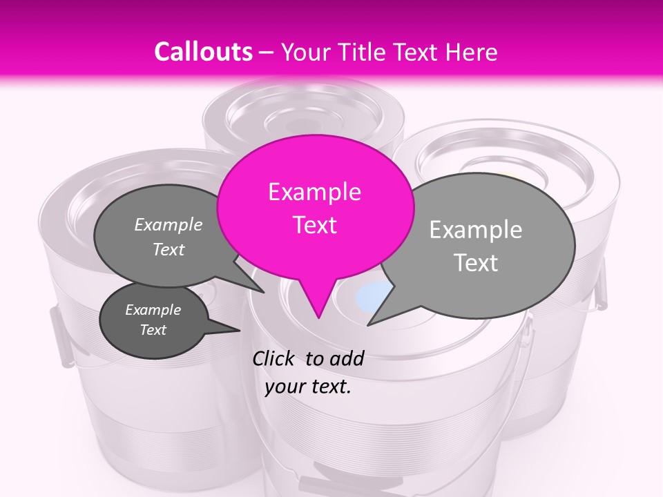 Wet Colorful Concept PowerPoint Template