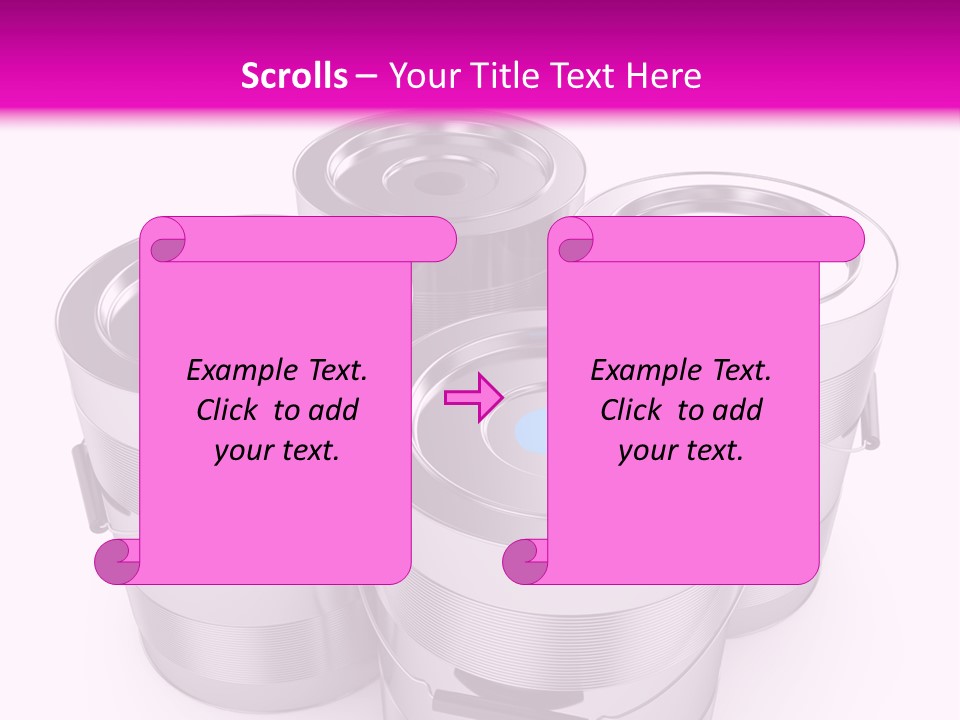Wet Colorful Concept PowerPoint Template