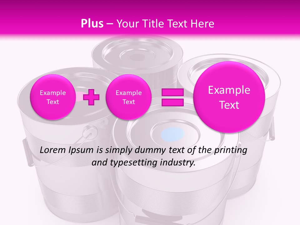 Wet Colorful Concept PowerPoint Template