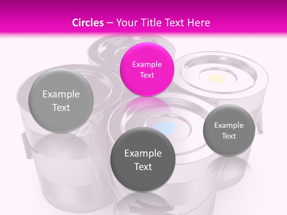 Wet Colorful Concept PowerPoint Template