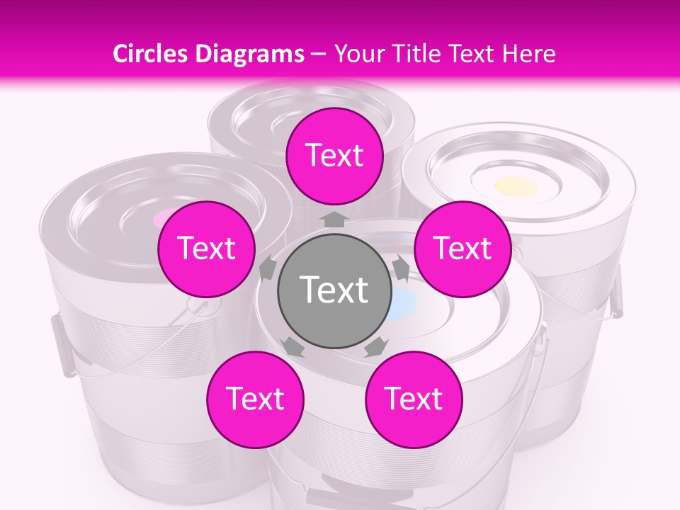 Wet Colorful Concept PowerPoint Template