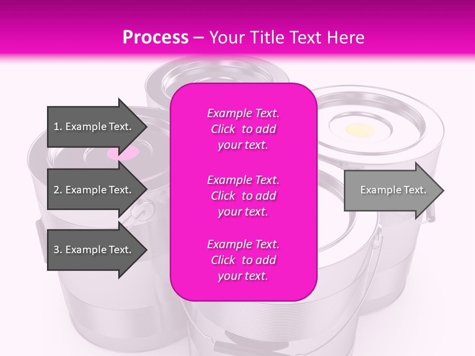 Wet Colorful Concept PowerPoint Template