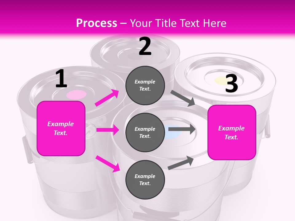Wet Colorful Concept PowerPoint Template