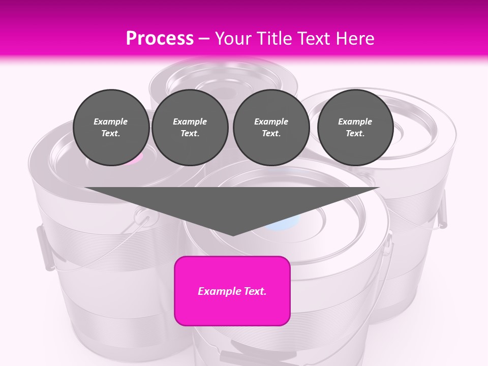 Wet Colorful Concept PowerPoint Template