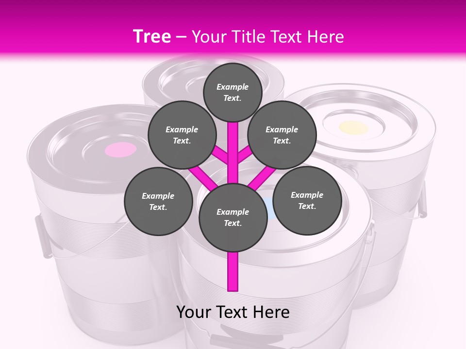 Wet Colorful Concept PowerPoint Template