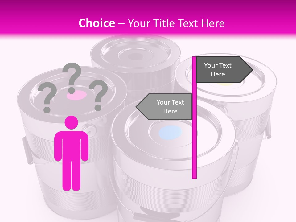 Wet Colorful Concept PowerPoint Template