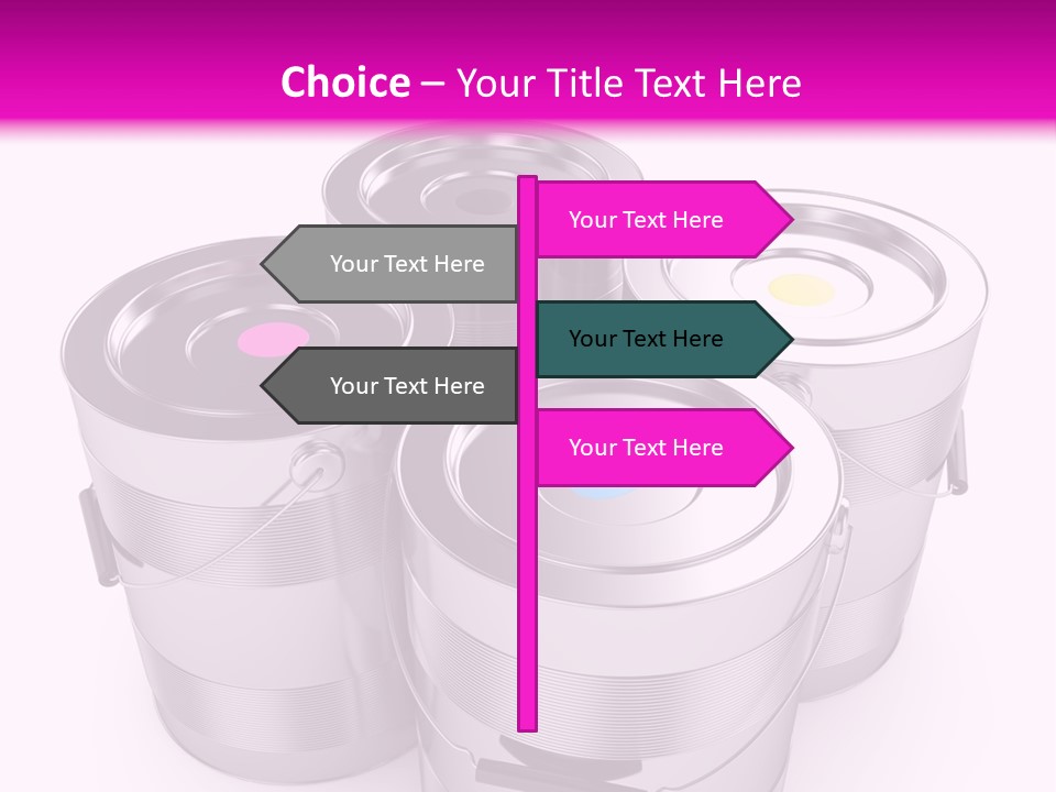 Wet Colorful Concept PowerPoint Template