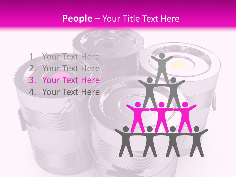 Wet Colorful Concept PowerPoint Template