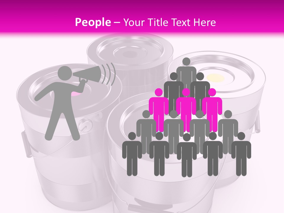 Wet Colorful Concept PowerPoint Template