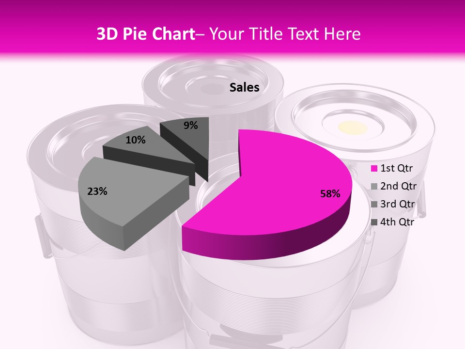 Wet Colorful Concept PowerPoint Template