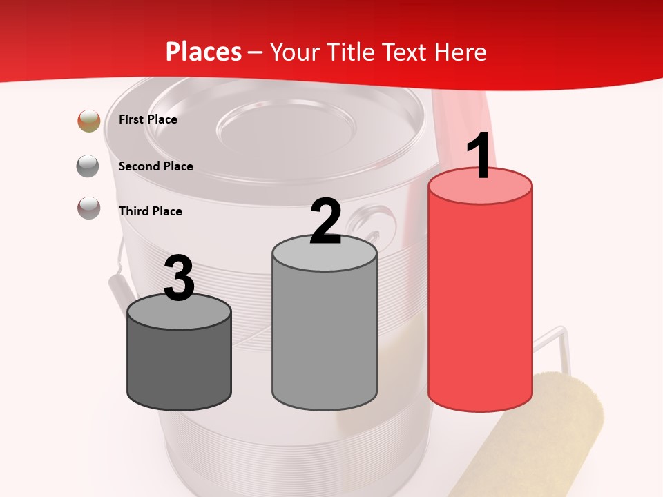 Wet Decoration Background PowerPoint Template