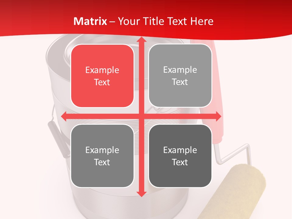 Wet Decoration Background PowerPoint Template