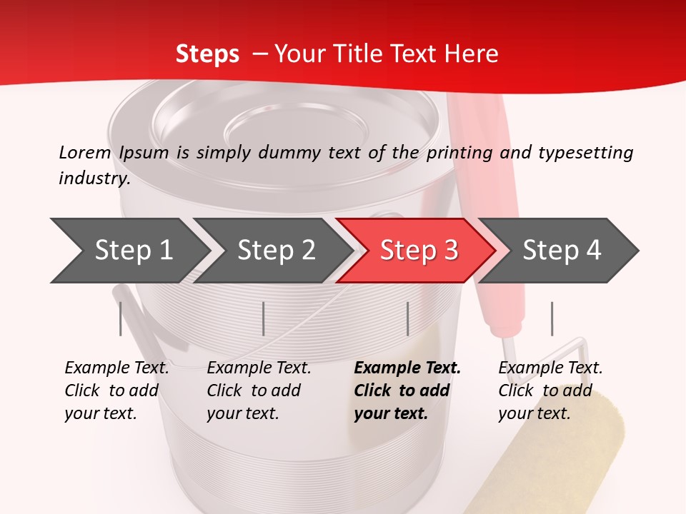 Wet Decoration Background PowerPoint Template