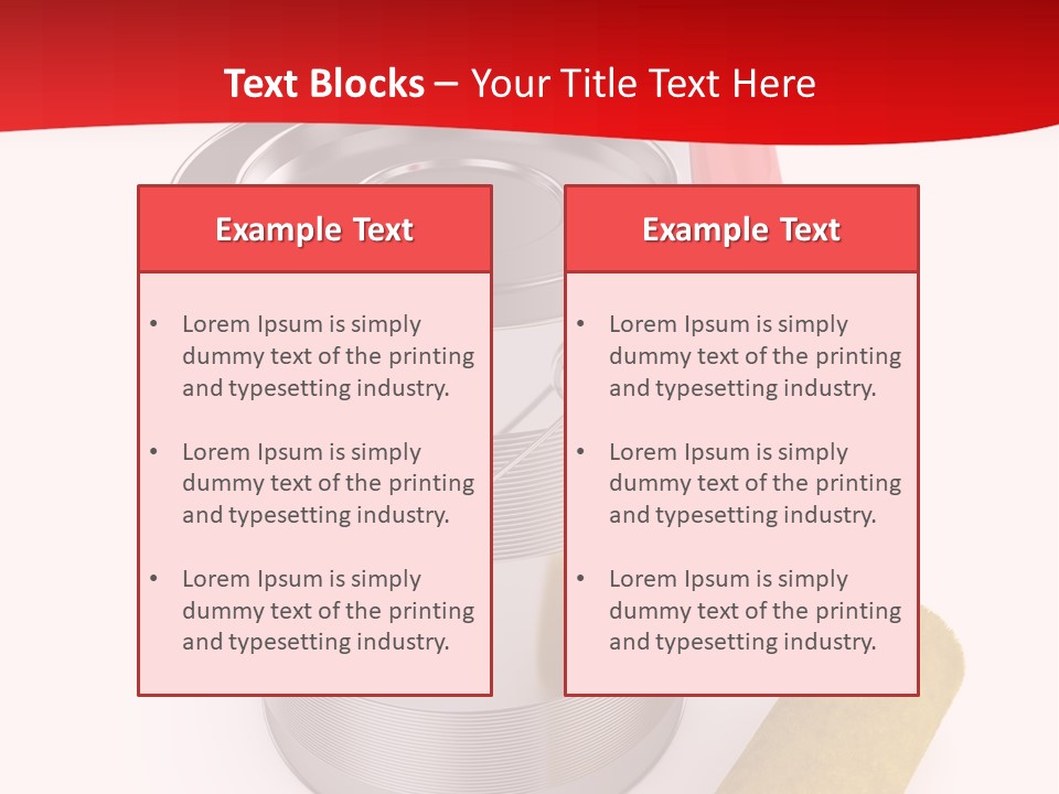 Wet Decoration Background PowerPoint Template