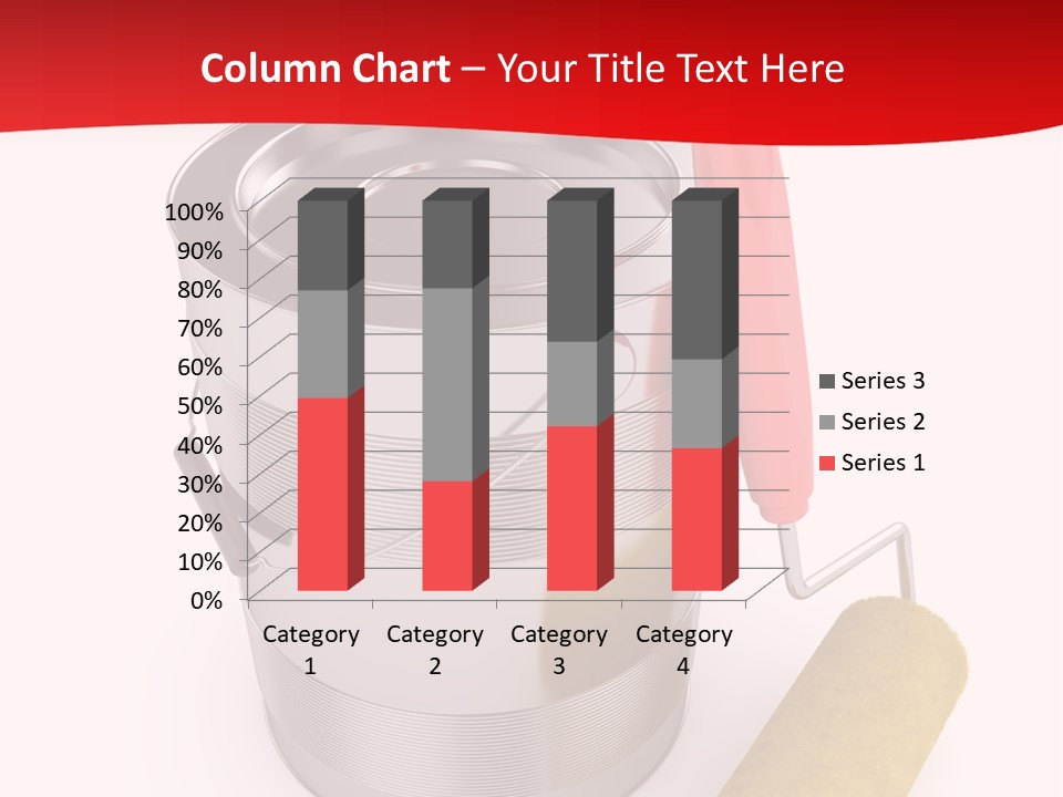 Wet Decoration Background PowerPoint Template