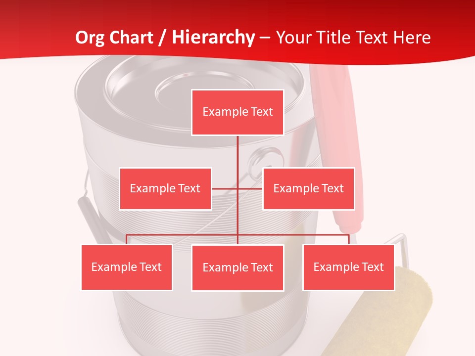 Wet Decoration Background PowerPoint Template