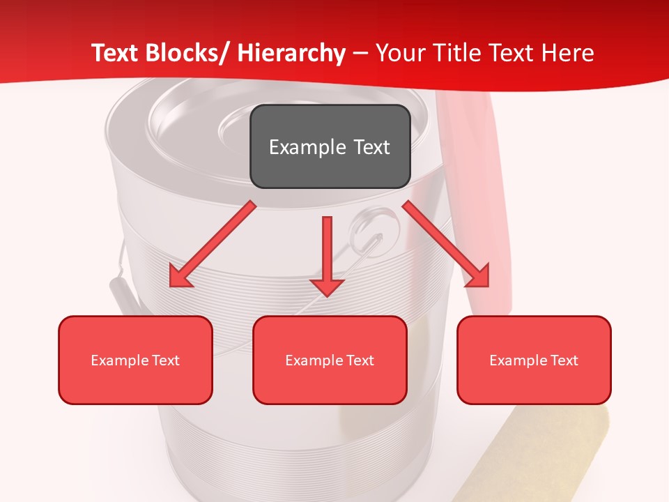 Wet Decoration Background PowerPoint Template