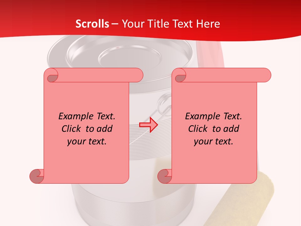 Wet Decoration Background PowerPoint Template