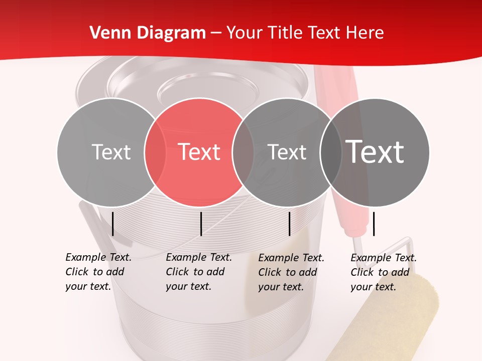Wet Decoration Background PowerPoint Template