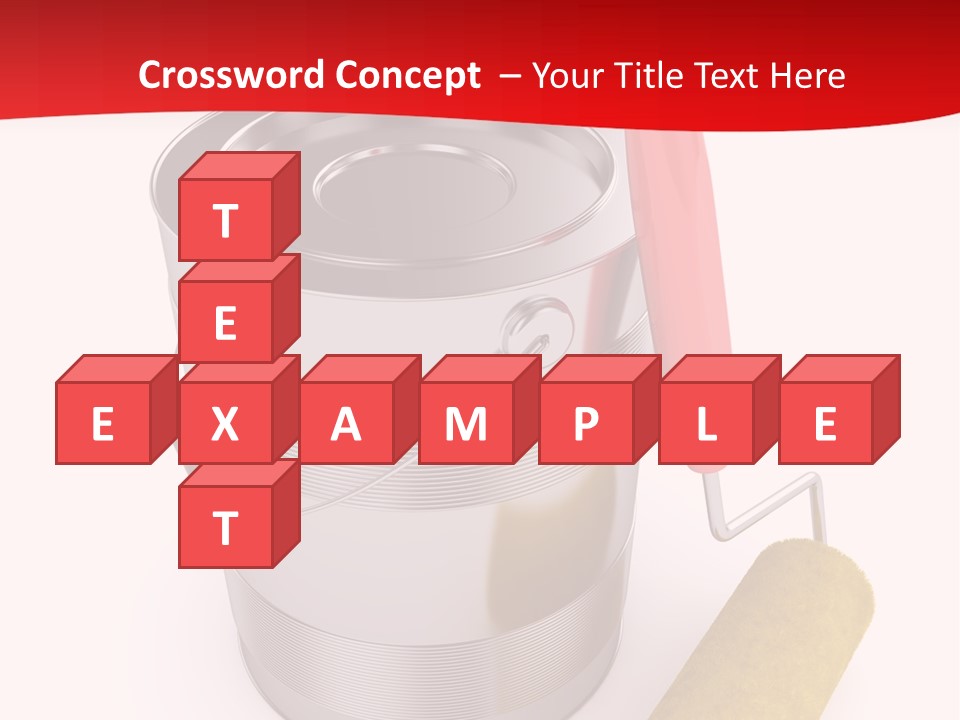 Wet Decoration Background PowerPoint Template