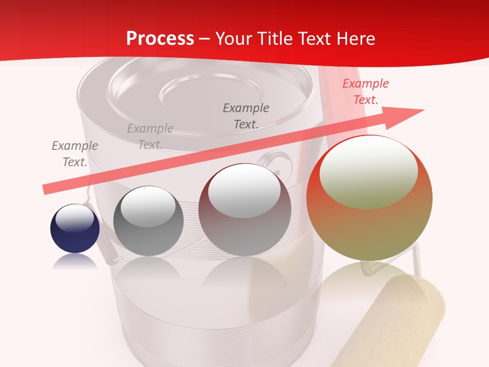 Wet Decoration Background PowerPoint Template