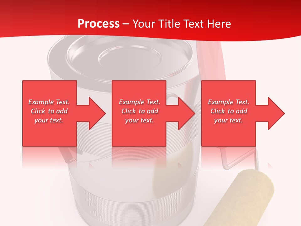 Wet Decoration Background PowerPoint Template