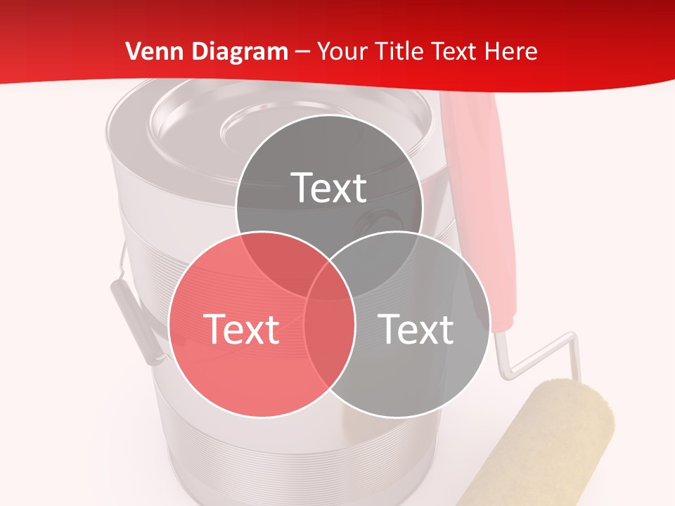 Wet Decoration Background PowerPoint Template