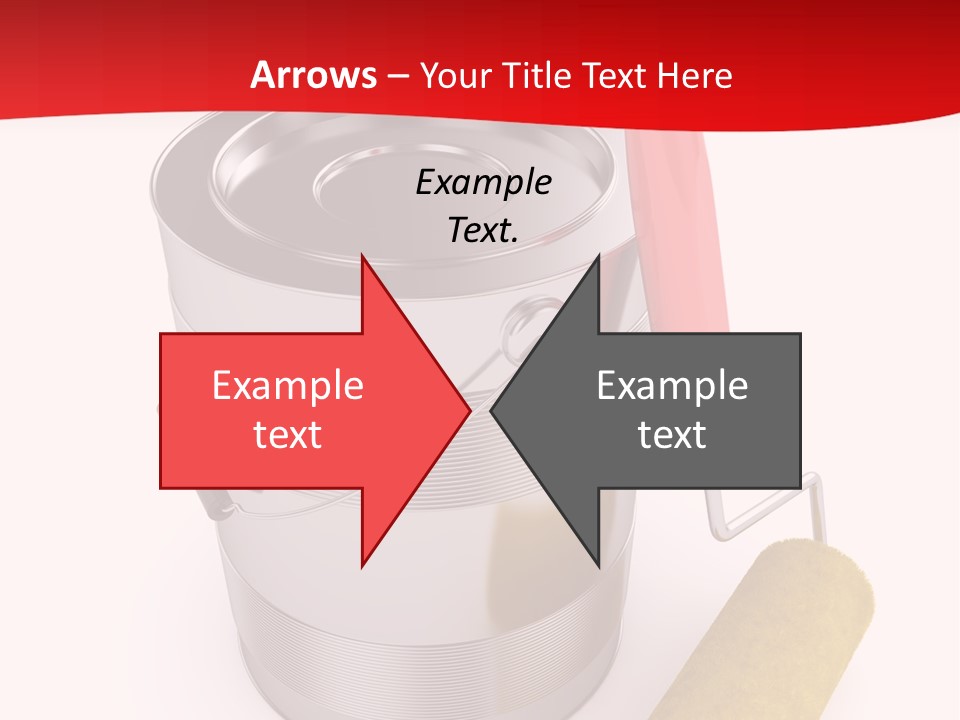 Wet Decoration Background PowerPoint Template