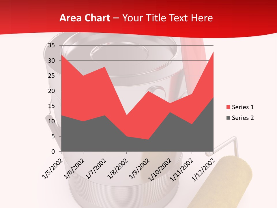 Wet Decoration Background PowerPoint Template