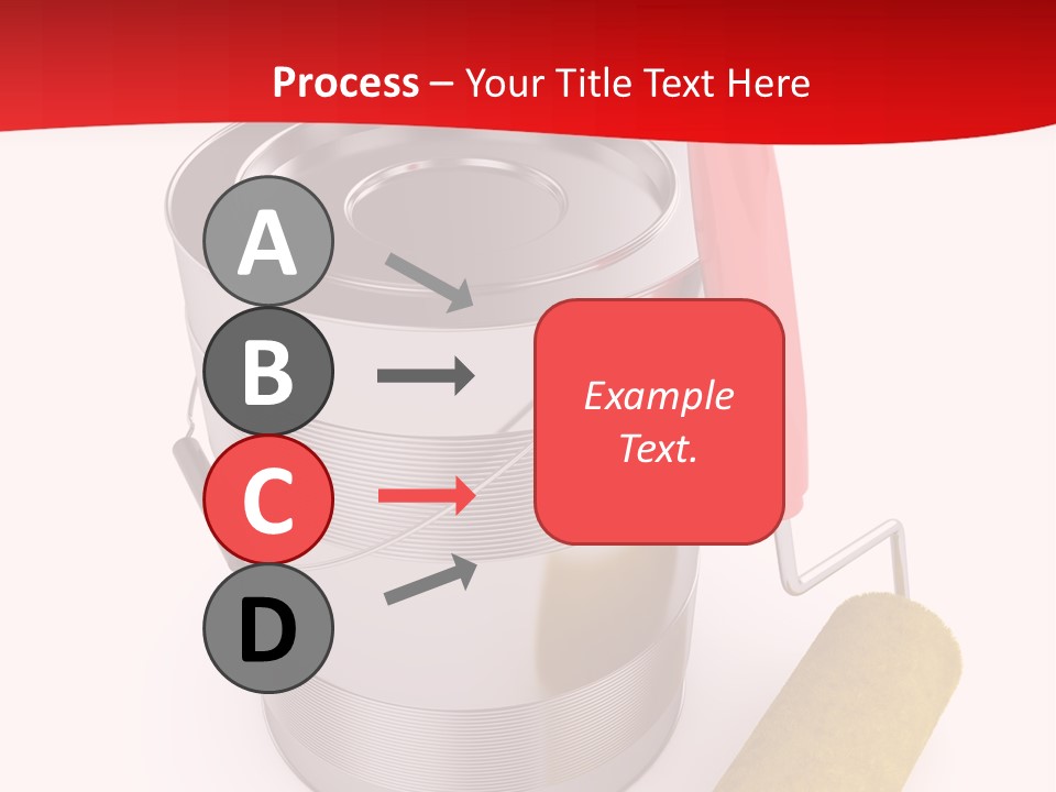 Wet Decoration Background PowerPoint Template