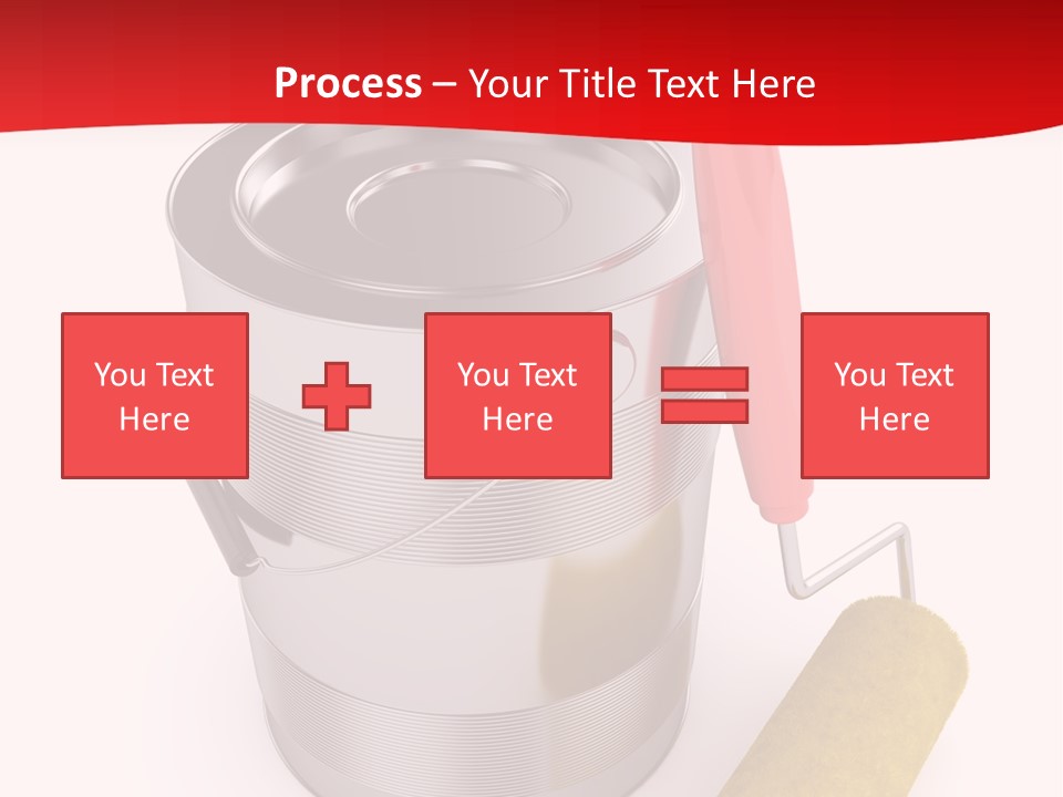 Wet Decoration Background PowerPoint Template