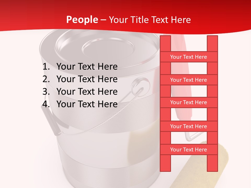 Wet Decoration Background PowerPoint Template