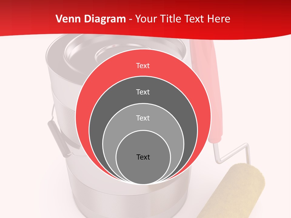 Wet Decoration Background PowerPoint Template