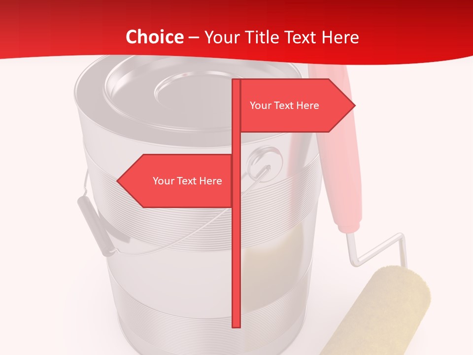 Wet Decoration Background PowerPoint Template