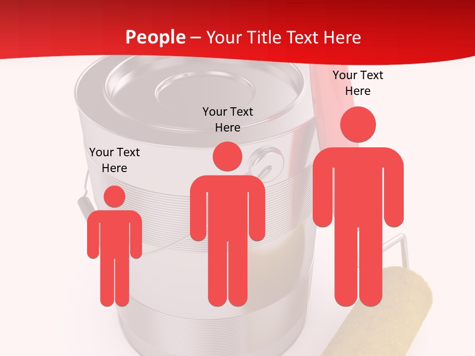 Wet Decoration Background PowerPoint Template