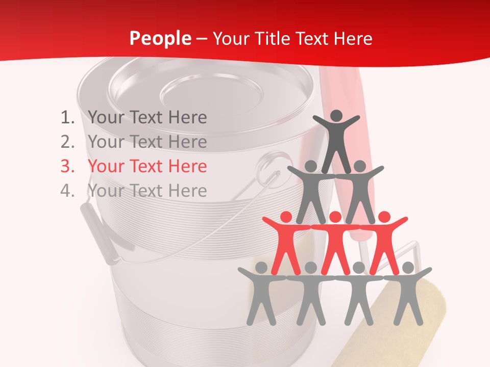 Wet Decoration Background PowerPoint Template