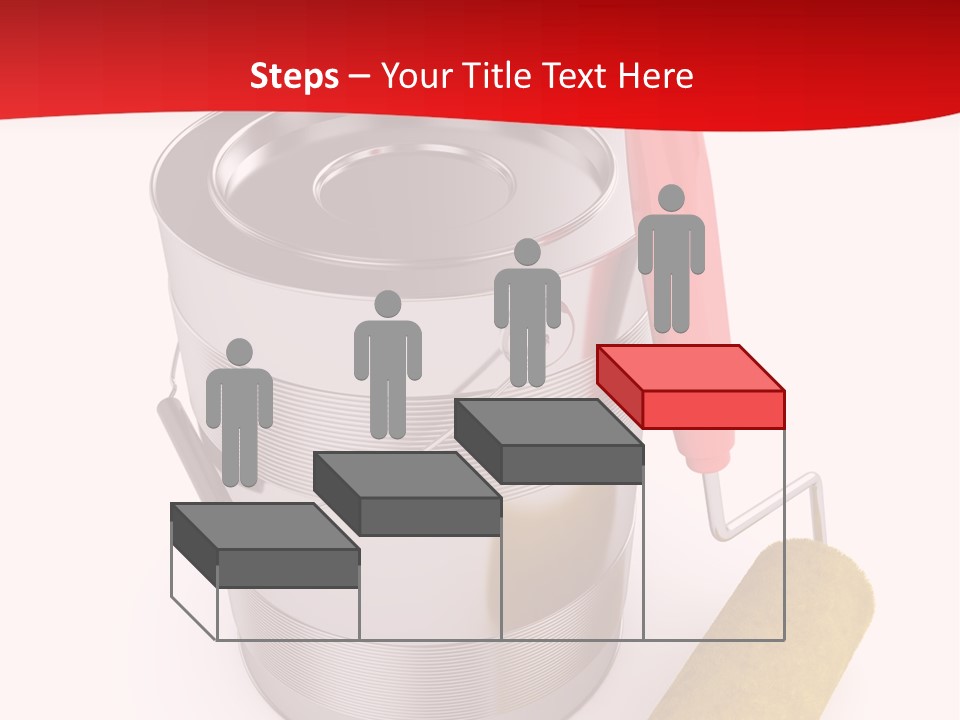 Wet Decoration Background PowerPoint Template