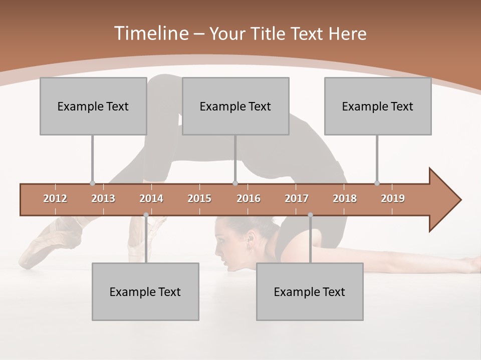 Active Gymnastic Moving PowerPoint Template