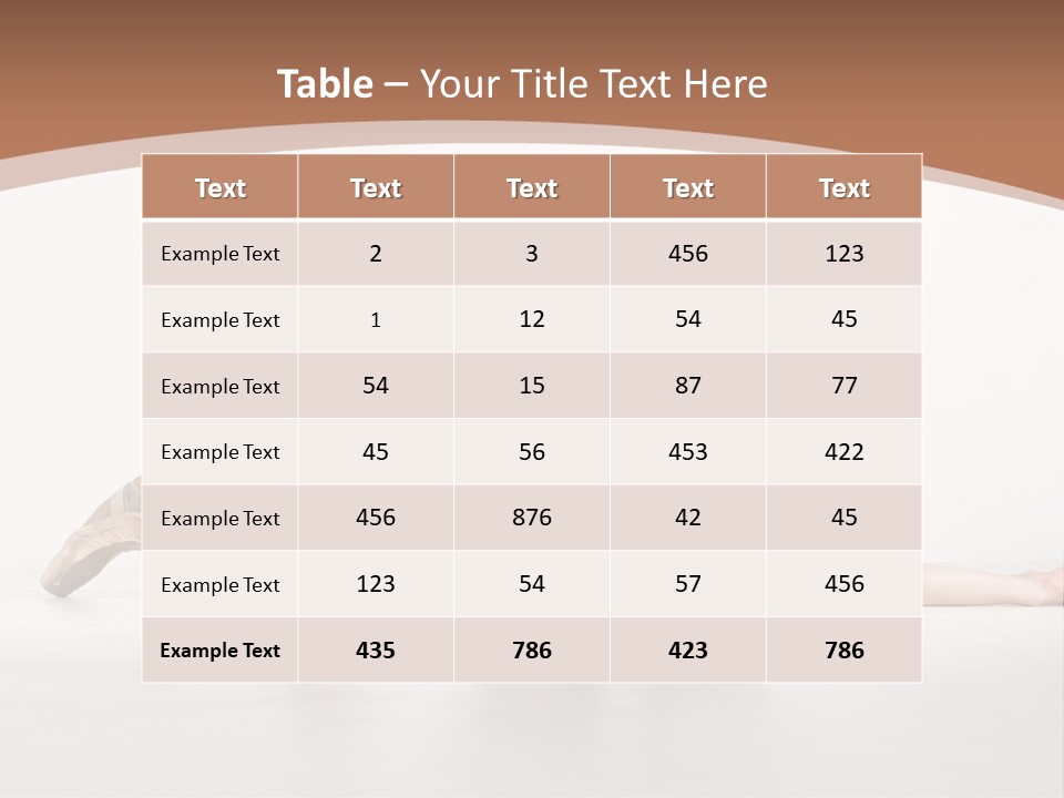 Active Gymnastic Moving PowerPoint Template