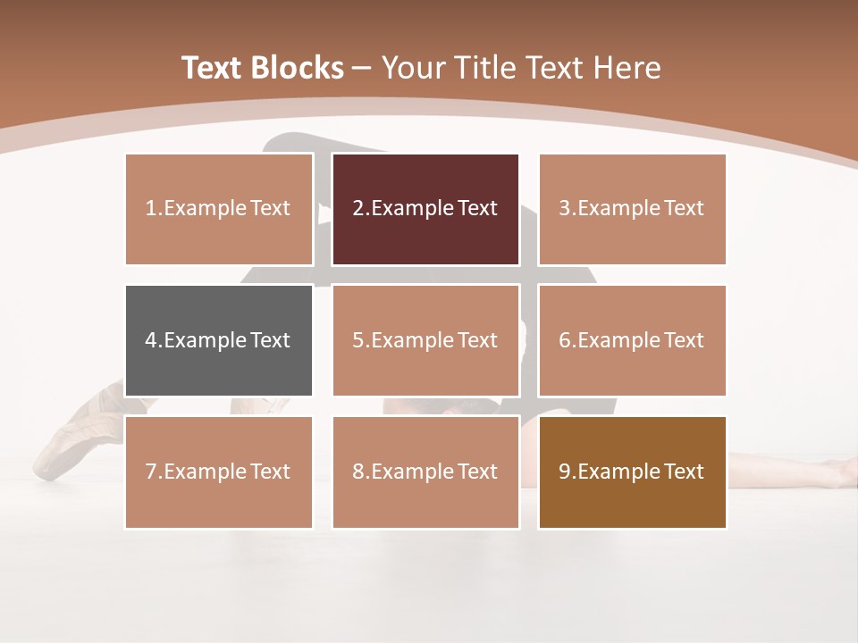 Active Gymnastic Moving PowerPoint Template